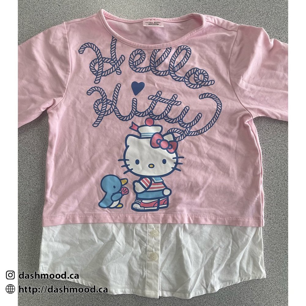 Girls' Hello Kitty Long Sleeve T-shirt